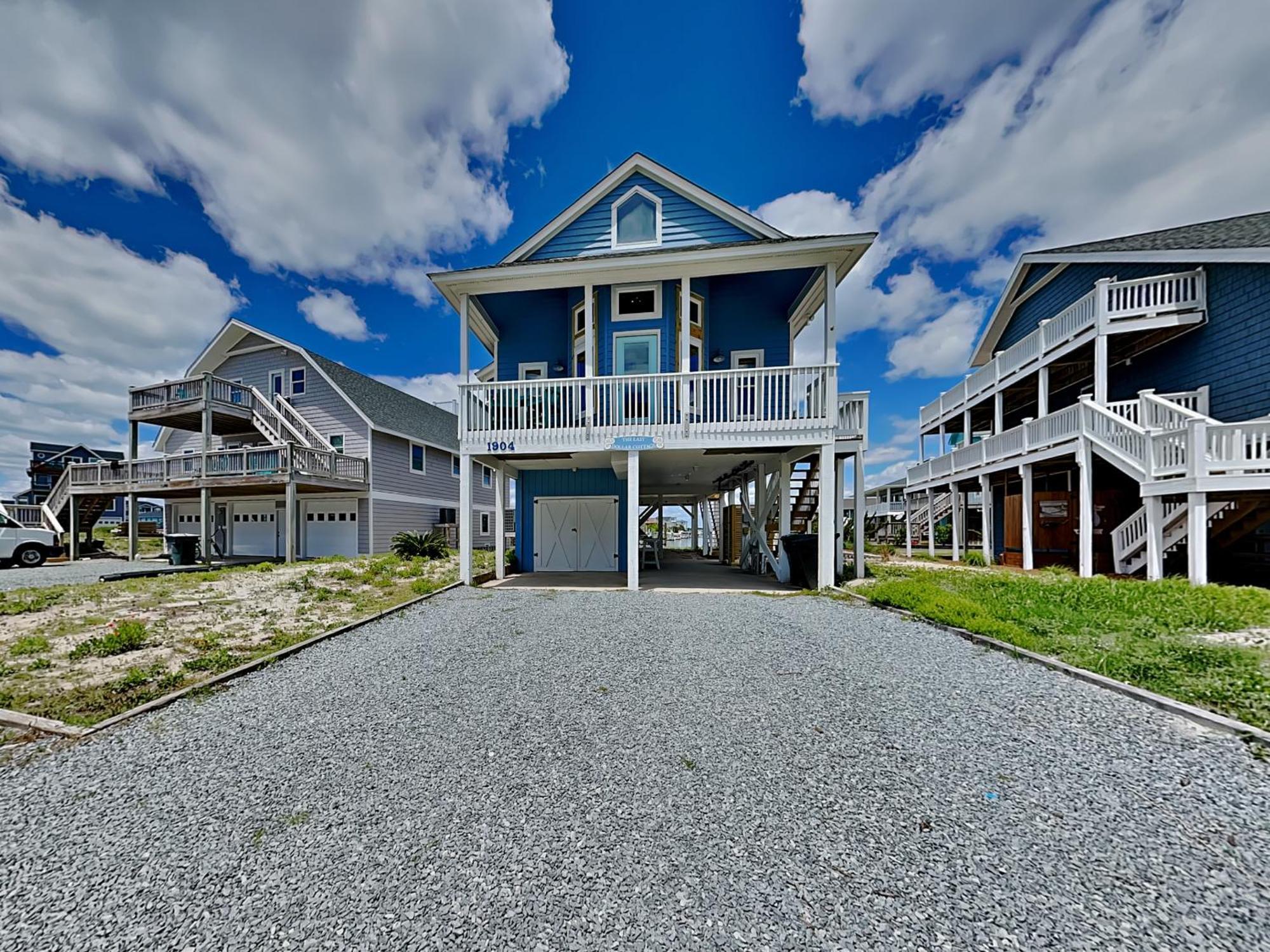 The Last Dollar Cottage Topsail Beach Exterior foto